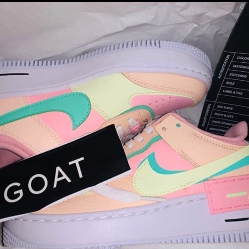 Nike Women's Pastel Air Force 1 Sneakers